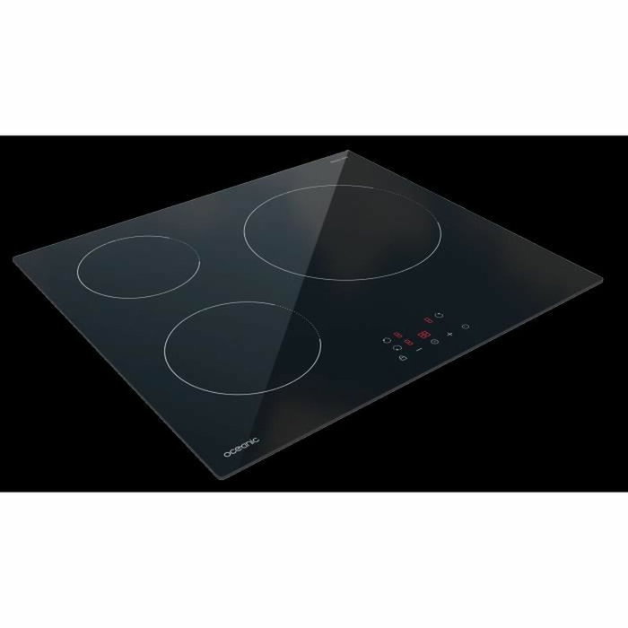 Oceanic Table de cuisson induction 3 foyers Noir Oceanic Table de cuisson induction 3 foyers Noir