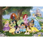 CLEMENTONI Puzzle 104 Pièces Princeses Disney pour Enfants - Dimensions 37,9 x 26,9 cm