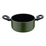 Casserole avec Couvercle San Ignacio experto Noir Vert Ø 20 cm