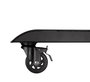 B-Tech BT8380-BASE Pied de colonne métallique ajustable avec embase de nivellement noir, pour chariots et structures de support d'écran
