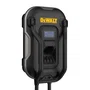 DEWALT - Borne de recharge murale pour véhicule électrique - 7.4 kW - Type 2 - Câble 5 m - 32A/380V AC - Recharge rapide - Certification IP65 - RFID