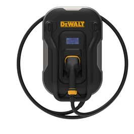 DEWALT - Borne de recharge murale pour véhicule électrique - 7.4 kW - Type 2 - Câble 5 m - 32A/380V AC - Recharge rapide - Certification IP65 - RFID