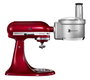 Kitchenaid 5KSM2FPA Accessoire processeur de nourriture avec goulot large et kit carrés pour hacher, couper en tranches réversibles et en julienne