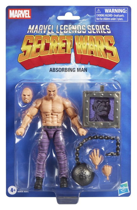 Hasbro Marvel Legends Absorbing Man figurine Secret Wars 15 cm