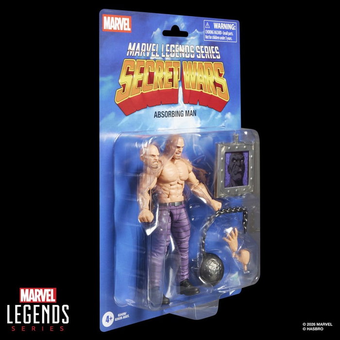 Hasbro Marvel Legends Absorbing Man figurine Secret Wars 15 cm