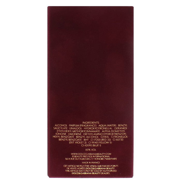 Parfum Femme D&G DOLCE & GABBANA POUR FEMME EDP Parfum Femme D&G DOLCE & GABBANA POUR FEMME EDP