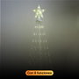 GSC Evolution Arbre LED Isoka 1,2 m, 8 fonctions, Lumière chaude, Argenté