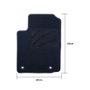 OCC Design Tapis sur mesure Citroën C2 (2003-2009) 5PZ