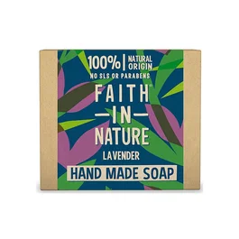 Faith In Nature Pain de savon à la Lavande, Nettoyant et Hydratant