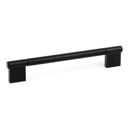 VIEFE Tirador de aluminio Point, noir brossé, 228 mm