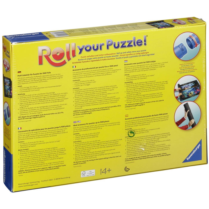 Ravensburger Roll your Puzzle! - Tapis de rangement pour puzzle de 300 à 1500 pièces Ravensburger Roll your Puzzle! - Tapis de rangement pour puzzle de 300 à 1500 pièces