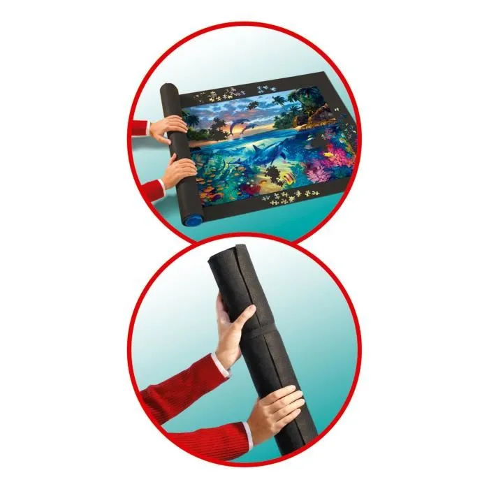Ravensburger Tapis de rangement pour puzzle, pratique, transport et stockage pour puzzles de 1500 pièces