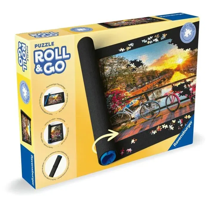 Ravensburger Tapis de rangement pour puzzle, pratique, transport et stockage pour puzzles de 1500 pièces