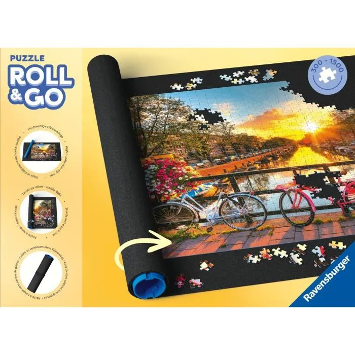 Ravensburger Tapis de rangement pour puzzle, pratique, transport et stockage pour puzzles de 1500 pièces