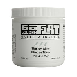 Golden SoFlat Blanc titane 473 ml