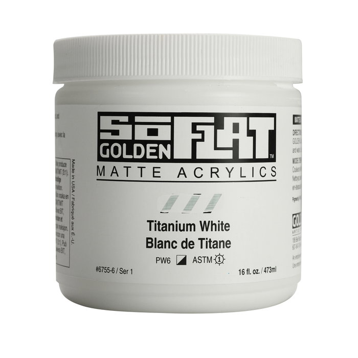 Golden SoFlat Blanc titane 473 ml Golden SoFlat Blanc titane 473 ml