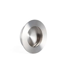 HERRAJES ALK Poignée uñero ronde Ø65 mm en acier inoxydable AISI 304
