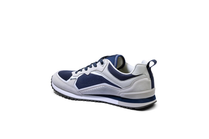 Sparco SBMB0001B0D23046 Baskets Sparco S-Road Beige-Blue Taille 46