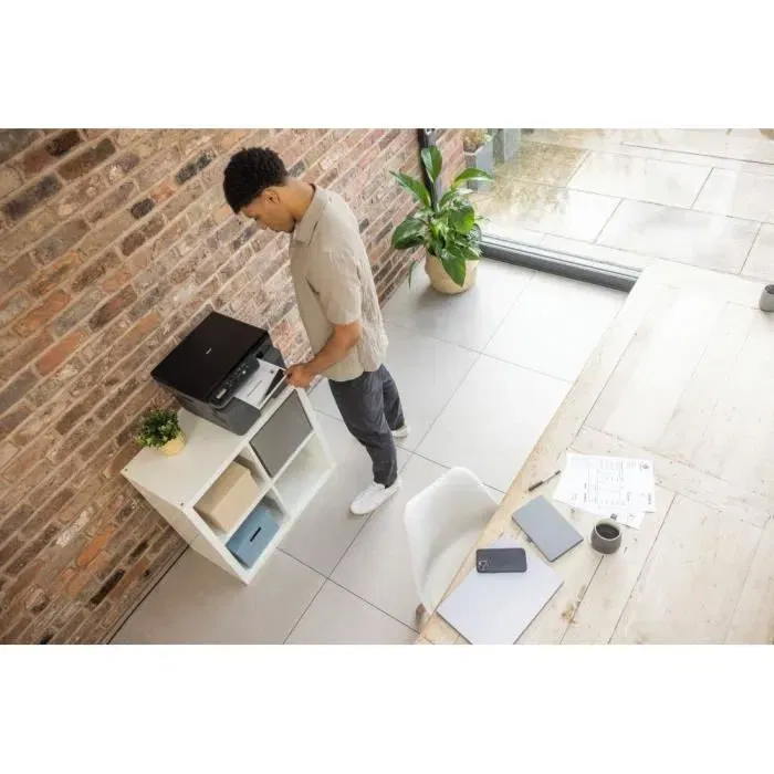 Brother DCP-L2627DWE - Imprimante multifonction laser monochrome 3-en-1 (impression, copie, numérisation) avec WiFi et recto-verso automatique - 32 ppm Brother DCP-L2627DWE - Imprimante multifonction laser monochrome 3-en-1 (impression, copie, numérisation) avec WiFi et recto-verso automatique - 32 ppm