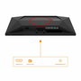 AOC 25G4SRE Écran PC Gaming 24.5 pouces Full HD 165 Hz 1 ms, HDMI/DisplayPort, Noyau de Jeu G4, Noir/Rouge