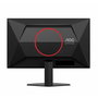AOC 25G4SRE Écran PC Gaming 24.5 pouces Full HD 165 Hz 1 ms, HDMI/DisplayPort, Noyau de Jeu G4, Noir/Rouge