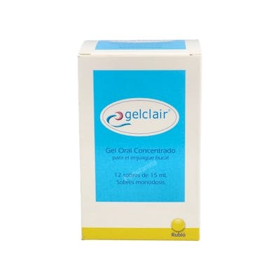 GELCLAIR Gelclair 12 Sachets Monodose de 15 ml - Gel Buccal pour Soulagement des Ulcères GELCLAIR Gelclair 12 Sachets Monodose de 15 ml - Gel Buccal pour Soulagement des Ulcères