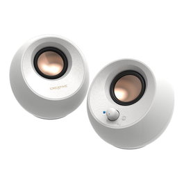 Creative Pebble V3 Enceinte PC Bluetooth 2.0 Blanc - 51MF1700AA002