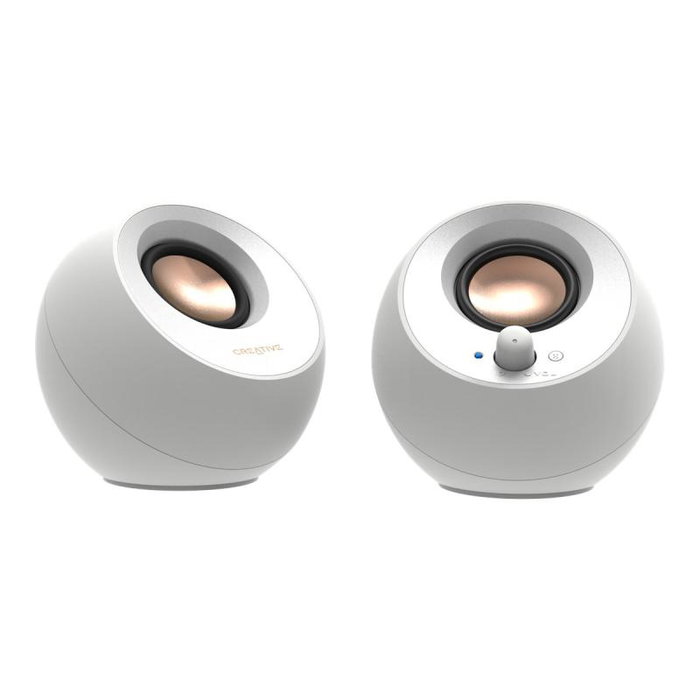 Creative Pebble V3 Enceinte PC Bluetooth 2.0 Blanc - 51MF1700AA002