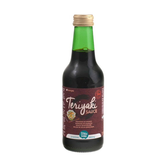 TERRASANA Sauce Teriyaki de soja épicée BIO VEGAN 250 ml