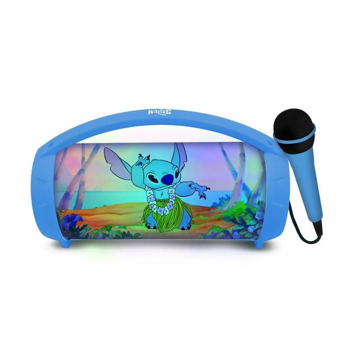 LEXIBOOK Enceinte Bluetooth Stitch Disney avec Micro Karaoké Bleu LEXIBOOK Enceinte Bluetooth Stitch Disney avec Micro Karaoké Bleu