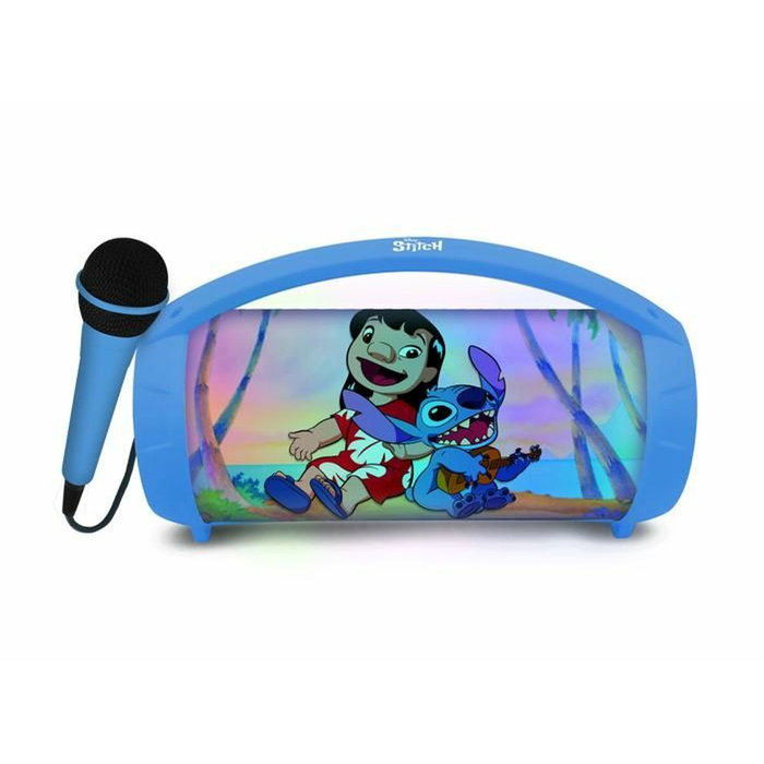LEXIBOOK Enceinte Bluetooth Stitch Disney avec Micro Karaoké Bleu LEXIBOOK Enceinte Bluetooth Stitch Disney avec Micro Karaoké Bleu