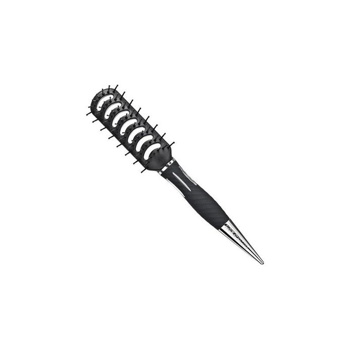 Kent Brushes - Brosse squelette ventilée avec picots en soie de sanglier KS03 - 32 picots, 7 rainures pour séchage rapide et protection des cheveux Kent Brushes - Brosse squelette ventilée avec picots en soie de sanglier KS03 - 32 picots, 7 rainures pour séchage rapide et protection des cheveux