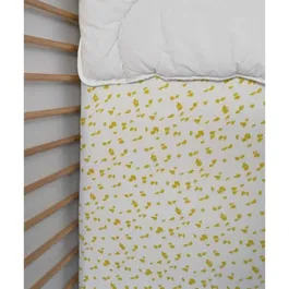 Domiva Drap Housse en Coton Jersey Savane pour Lit Bébé 60x120 cm Extensible, Imprimé Tendances, Certifié OEKO-TEX