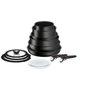 Tefal Batterie de Cuisine L7639002 Noir 13 Pièces