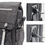 Ewent Mochila Trendy Roll EW2537 Vintage Unisex 27L 44x31x15cm pour PC Portable 16.1 pouces Oxford 900D