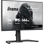 Iiyama G-Master - Ecran PC Gaming 24 Pouces (24") FHD 144Hz 1ms IPS - Moniteur avec Réglage en Hauteur, Hub USB, DisplayPort, HDMI, Haut-parleurs