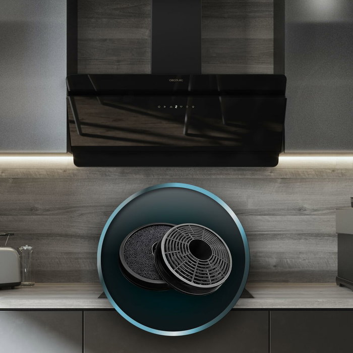 Hotte standard Cecotec Bolero Flux DT 908000 Noir Hotte standard Cecotec Bolero Flux DT 908000 Noir