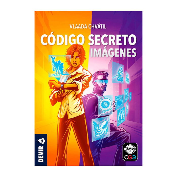 Devir Código Secreto Imágenes Jeu de Société Version Images Langue Espagnole