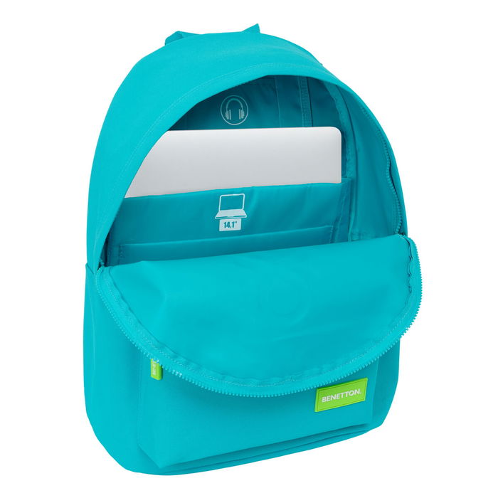 Sacoche pour Portable Benetton benetton Bleu 31 x 41 x 16 cm