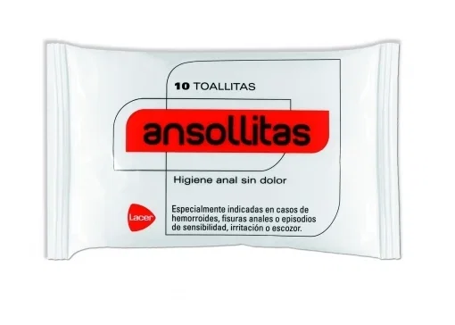 ANSO Lingettes d'hygiène anal, 10 unités ANSO Lingettes d'hygiène anal, 10 unités