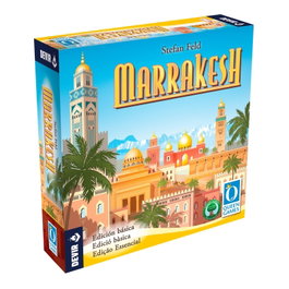 Devir Jeu de société Marrakesh - Jeu de stratégie avec gestion des ressources et influence, multilingue (français, espagnol, portugais, catalan)