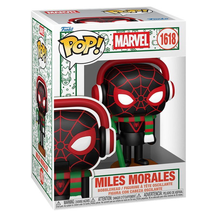 Funko Marvel POP! Vinyl figurine : Holiday S6- Miles(NTKR) 9 cm Funko Marvel POP! Vinyl figurine : Holiday S6- Miles(NTKR) 9 cm