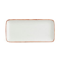 Fuente Rectangular Porcelana Terra Ariane 36x16,5 cm