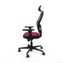 Piqueras y Crespo Chaise de Bureau avec Appui-tête Jorquera 3D036G2 Bordeaux