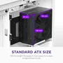 NZXT C850 Gold Core PA-8G3BB-EU - Alimentation PC ATX 3.1 850W - 80 PLUS Gold - Full modulaire - PCIe 5.1 - Ventilateur 0?RPM - Condensateurs 105°C - Noir