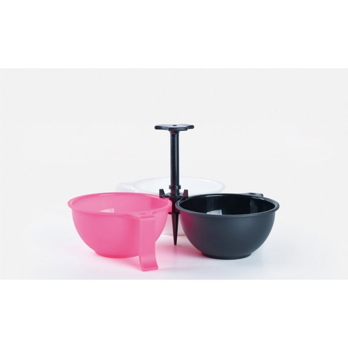 Bifull Comfort Kit Set de 3 Bols de Couleurs avec Support Bifull Comfort Kit Set de 3 Bols de Couleurs avec Support