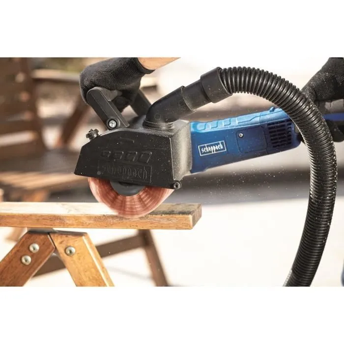 Scheppach Brosse en Nylon pour Surfaceuse et Rénovateur MRS1300 - Dégraissage et Nettoyage Abrasif sur Bois, Pierre, Métal