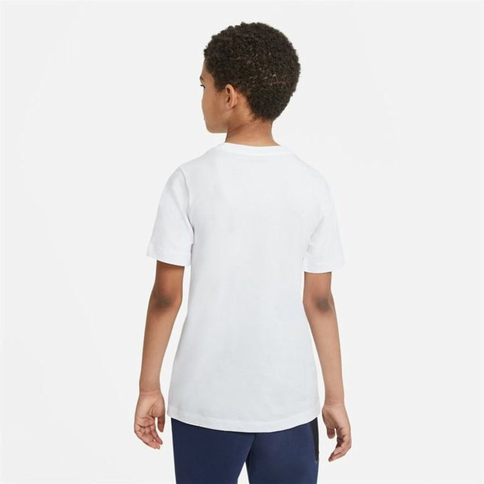 T-shirt à manches courtes enfant Nike Sportswear Blanc L T-shirt à manches courtes enfant Nike Sportswear Blanc L