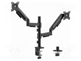 GEMBIRD Support d'attache pour 2 moniteurs 17-32 pouces noir