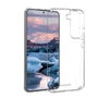 dbramante1928 - Coque transparente souple recyclée pour Samsung Galaxy S22 - Protection choc, antidérapante et compatible recharge sans fil